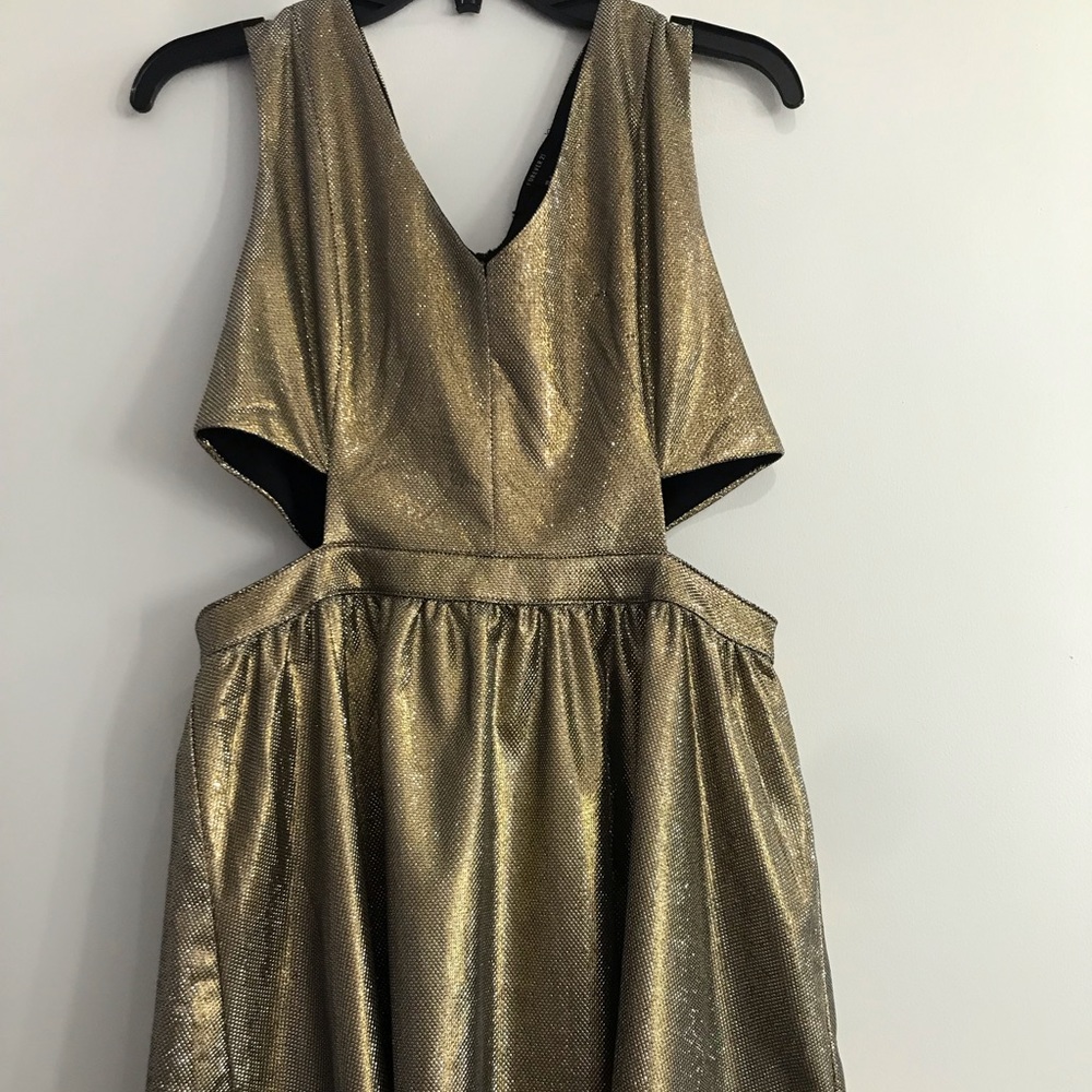 Gold Dress